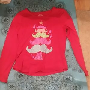 A long sleeved kids shirt